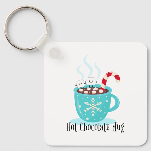 Porte-clés Chocolat chaud (Recto)