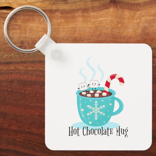 Porte-clés Chocolat chaud (Recto)