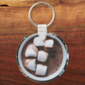 Porte-clés Chocolat chaud et cacao de marshmallows (Recto)