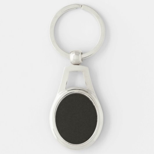 Porte-clés Chocolat noir (uni) 	 (Devant)