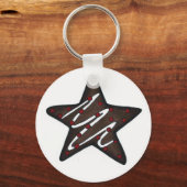 Porte-clés Chocolat Peppermenthe étoile Noël Gite Cookie (Recto)