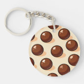 Porte-clés Chocolate Ball Candy Keychain (Devant)