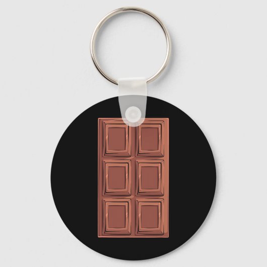 Porte-clés Chocolate Bar S'mores Costume Group Camping (Recto)
