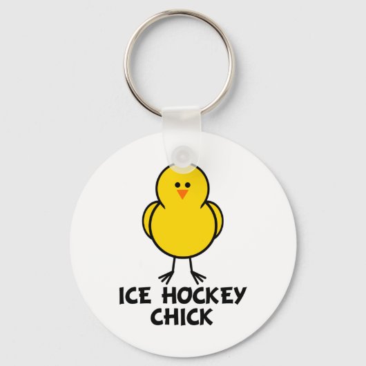 Porte-clés Chocs de hockey sur glace (Recto)