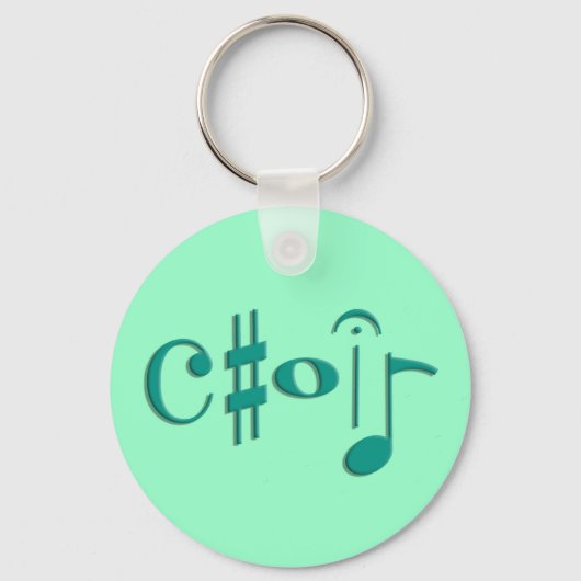 Porte-clés choeur (Recto)
