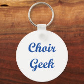 Porte-clés Choir Geek ! ! ! (Recto)