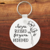 Porte-clés Choisi Bénéficié Racheté (Recto)