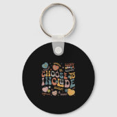 Porte-clés Choisir D'Inclure Inclusion Matters Autism Enseign (Recto)