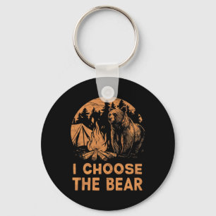 Porte-clés Choisir L'Ours Drôle Je Choisis L'Ours Féministe F