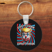 Porte-clés Choisir Un Clown S'Attend À Un Cirque (Recto)