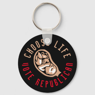 Porte-clés Choisissez Life Vote Républicain