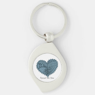 Porte-clés Choisissez N'Importe Quelle Couleur Coeur D'Amour