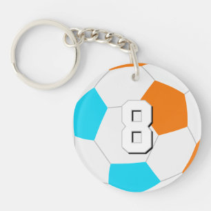 Porte-clés choisissez TOUTES les couleurs d'équipe avec le nu