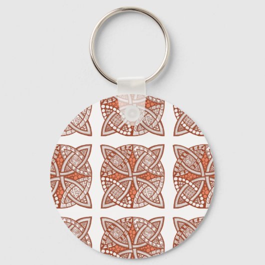 Porte-clés Choisissez votre couleur Celtic Knot Motif (Recto)