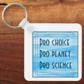 Porte-clés Choix pro Pour la planète Pour la science (Recto)
