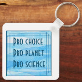 Porte-clés Choix pro Pour la planète Pour la science (Verso)