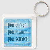 Porte-clés Choix pro Pour la planète Pour la science (Dos)
