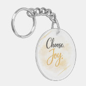 Porte-clés Choose Joy Acrylic Keychain (Devant gauche)