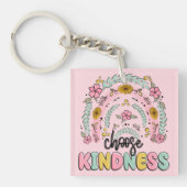 Porte-clés Choose kindness. Inspirational. (Devant)