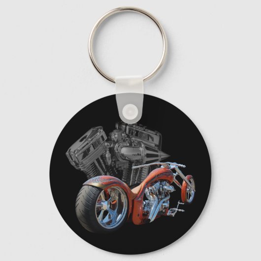 Porte-clés Chopper Brown (Recto)