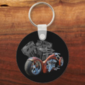 Porte-clés Chopper Brown (Recto)