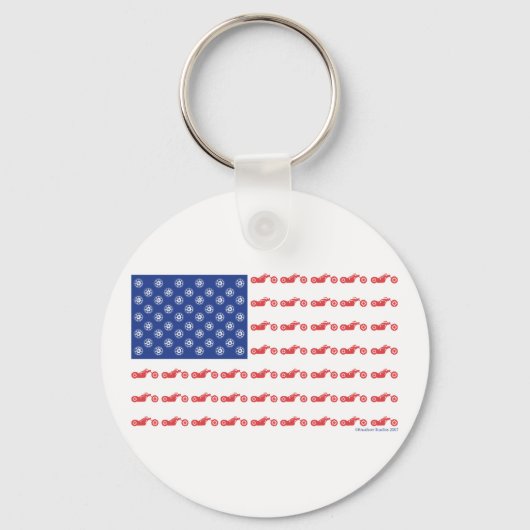 Porte-clés CHOPPER-FLAG-[Converti] (Recto)