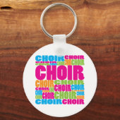 Porte-clés Chorale colorée (Recto)