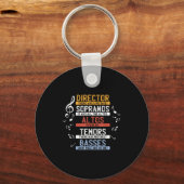 Porte-clés Chorale Joke Shirt _ Funny Music Singe Tee _ Men W (Recto)