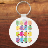 Porte-clés Chord Cheat Tee White (Recto)