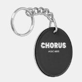 Porte-clés Chorus - Vibes de musique (Devant gauche)