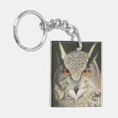 Porte-clés Chouette à grande corne (Devant gauche)