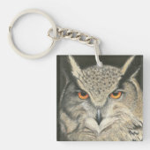 Porte-clés Chouette à grande corne (Devant)