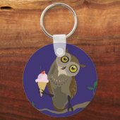 Porte-clés Chouette avec porte - clé IceCream (Recto)