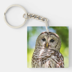 Porte-clés Chouette barrée