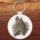 Porte-clés Chouette Brown (Recto)