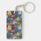 Porte-clés Chouette dans la couronne (Dos)