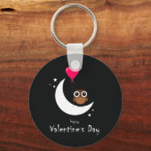Porte-clés Chouette de Saint Valentin (Recto)