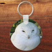 Porte-clés Chouette des neiges (Recto)