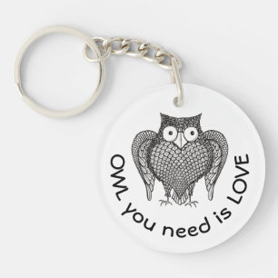 Porte-clés Chouette dont vous avez besoin Porte - clé