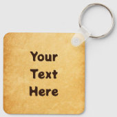 Porte-clés Chouette du cône de pin (Dos)