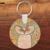 Porte-clés Chouette funky (Recto)