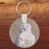Porte-clés Chouette neigeuse (Recto)