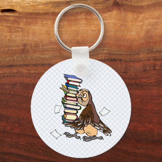 Porte-clés Chouette octavienne (Recto)