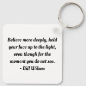 Porte-clés Chouette Sober avec grand livre AA prière PERSONNA (Dos)