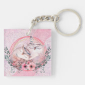 Porte-clés Chouettes mignonnes (Dos)