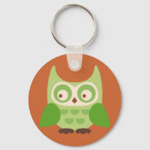 Porte-clés Chouettes mignonnes (Recto)