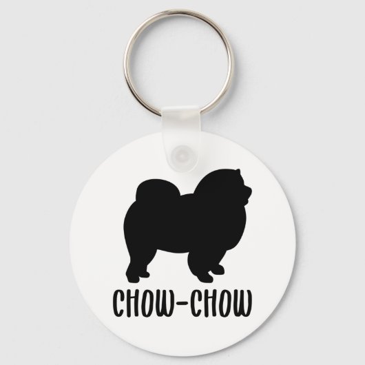 Porte-clés Chow-chow (Recto)
