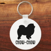 Porte-clés Chow-chow (Recto)