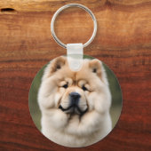 Porte-clés Chow Chow (Verso)