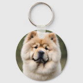 Porte-clés Chow Chow (Verso)